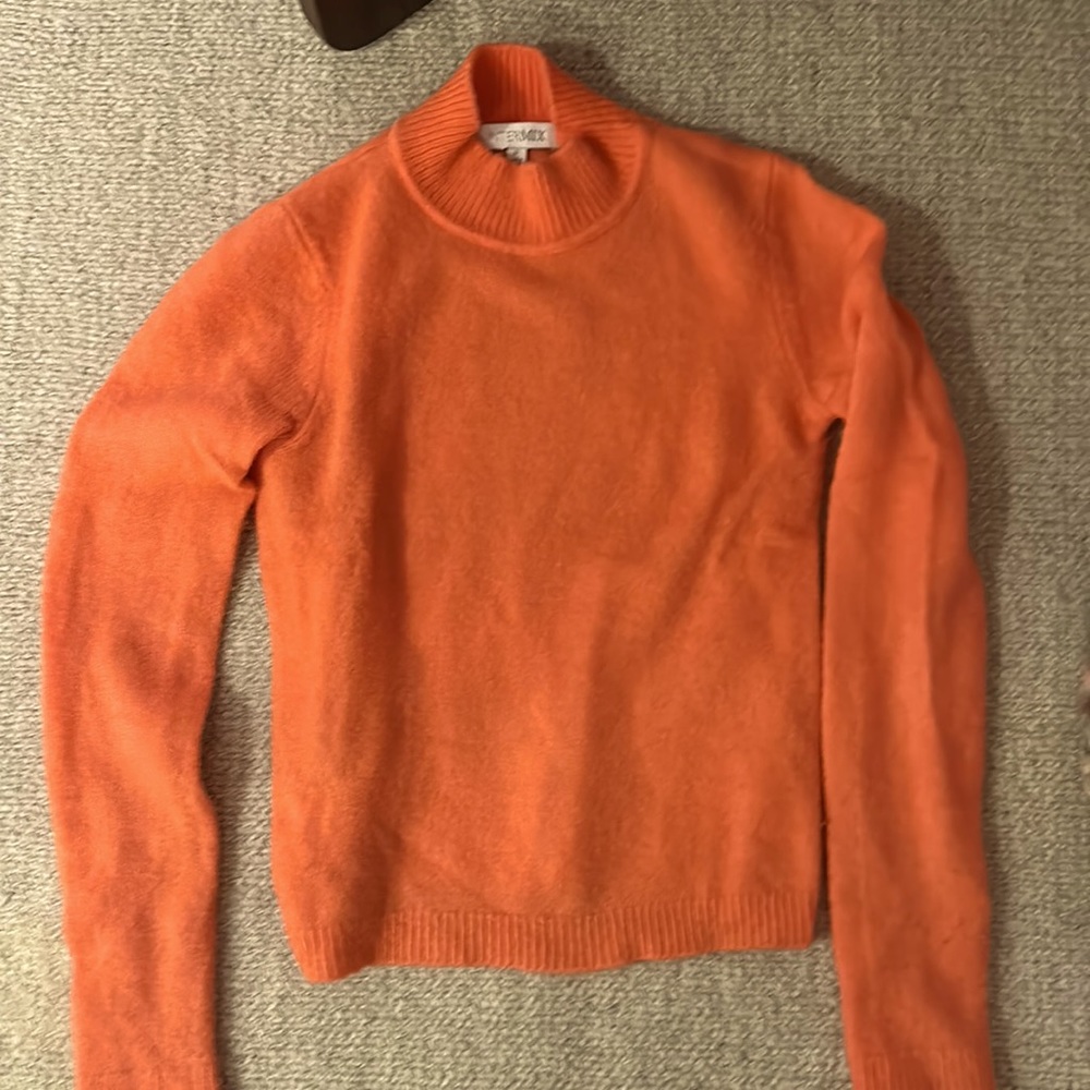 Orange intermix sweater